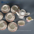 15pcs caff Gebrauch wertvoller antiker Knochenporzellantee-Satz / Tee und Kaffeesätze voll der chinesischen Kultur